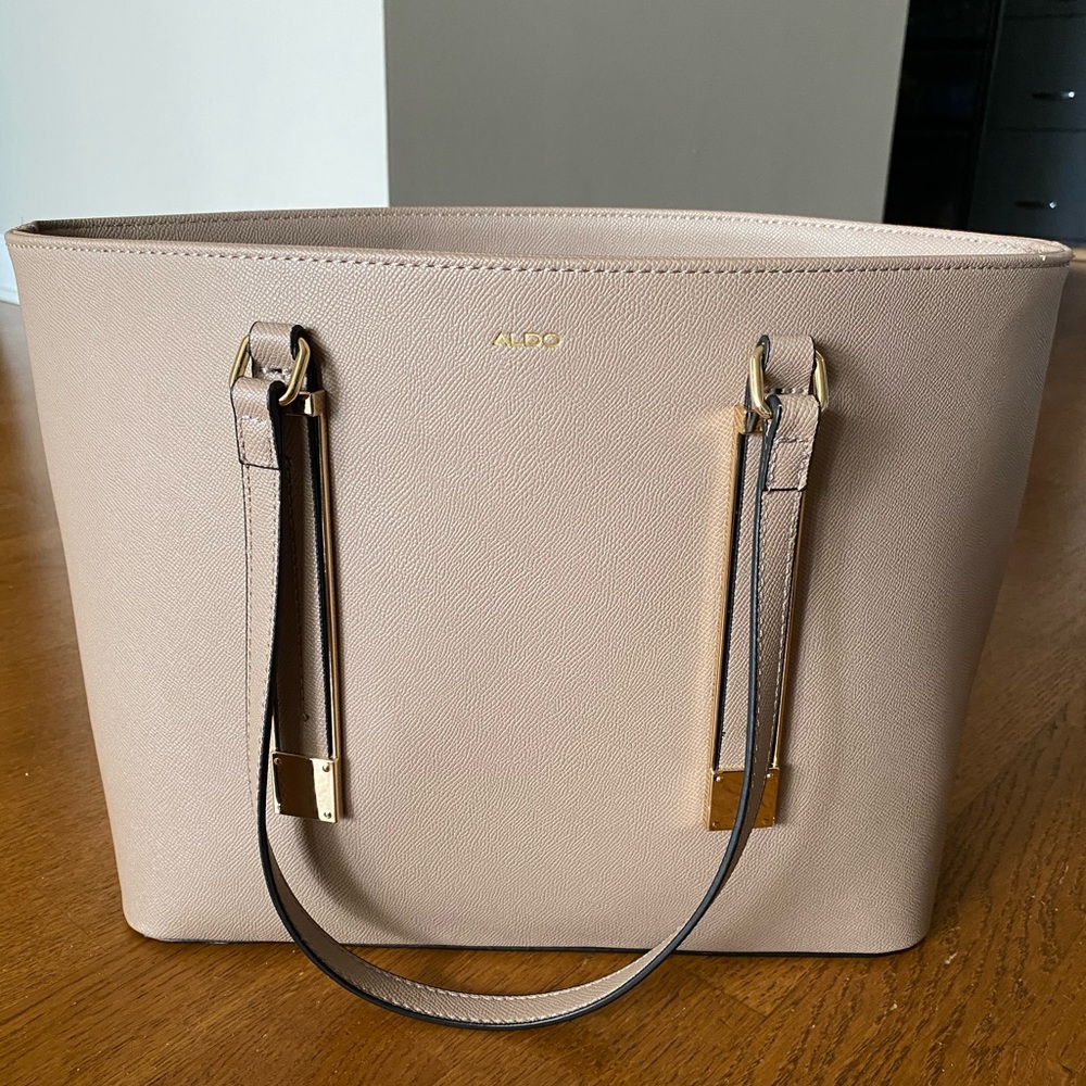 ALDO beige tote